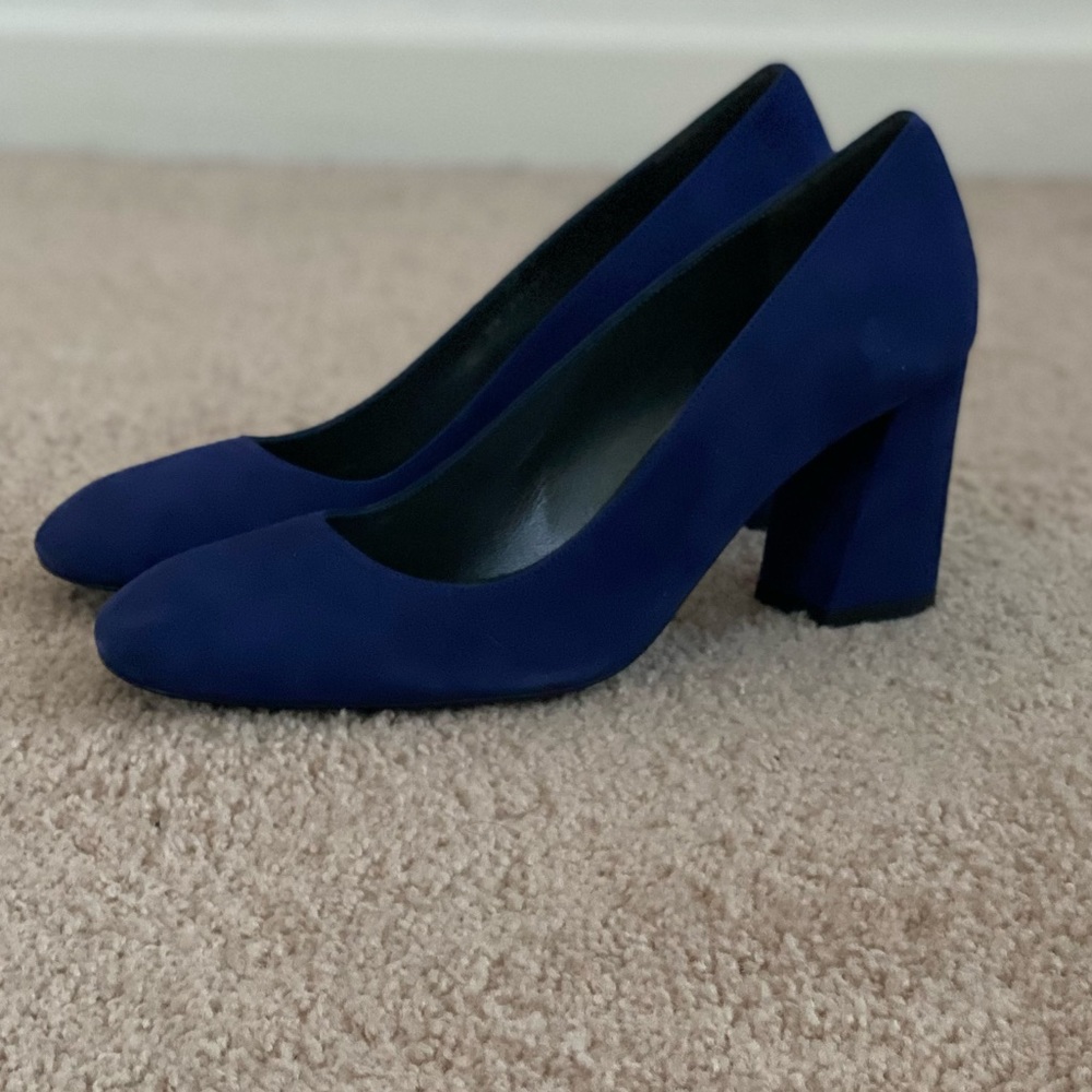 Stuart Weitzman Suede Mary Pump